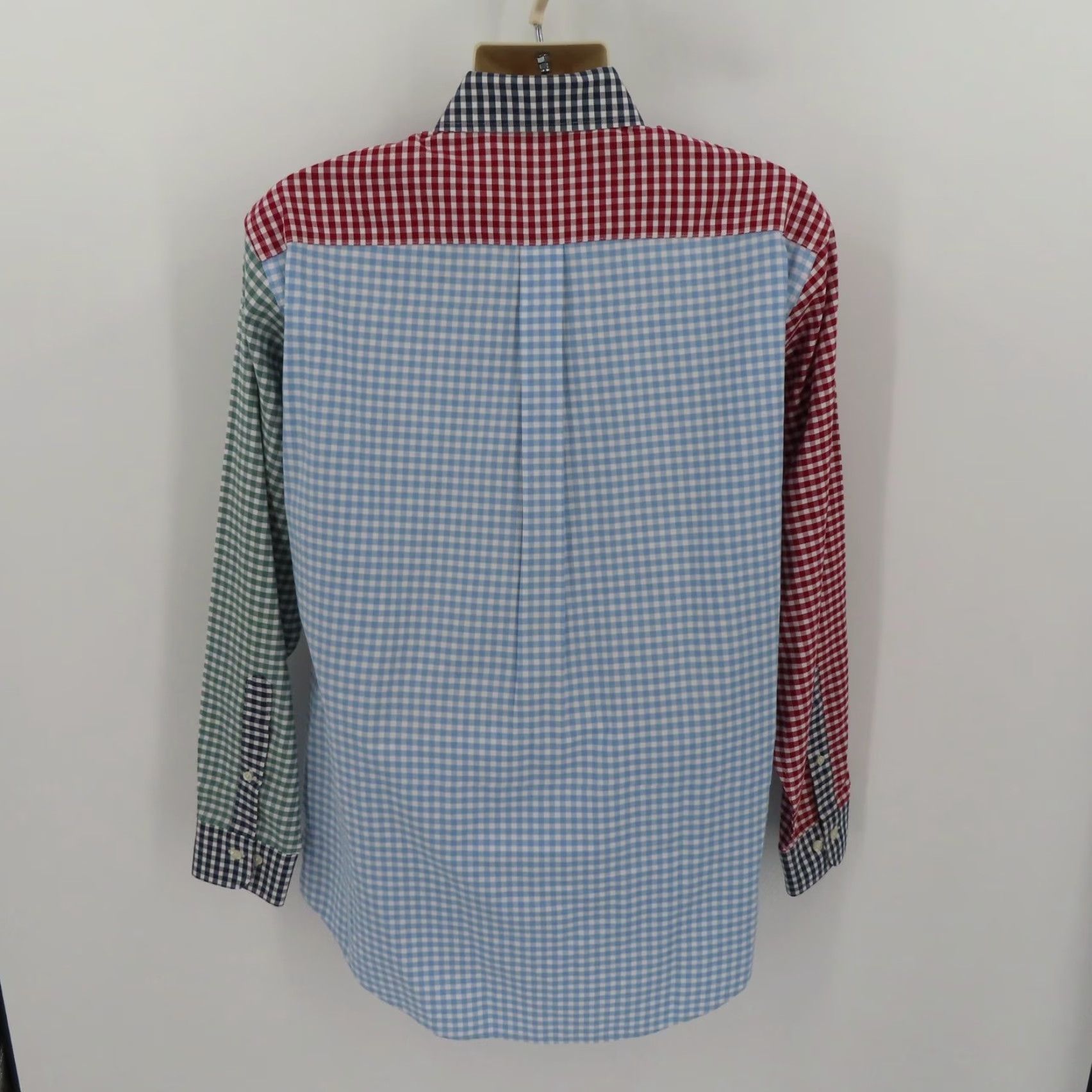 Brooks Brothers Brooks Brothers Button-Up Shirt Medium Regular Colorblock Gingham Long Sleeve Size US M / EU 48-50 / 2 - 7 Thumbnail