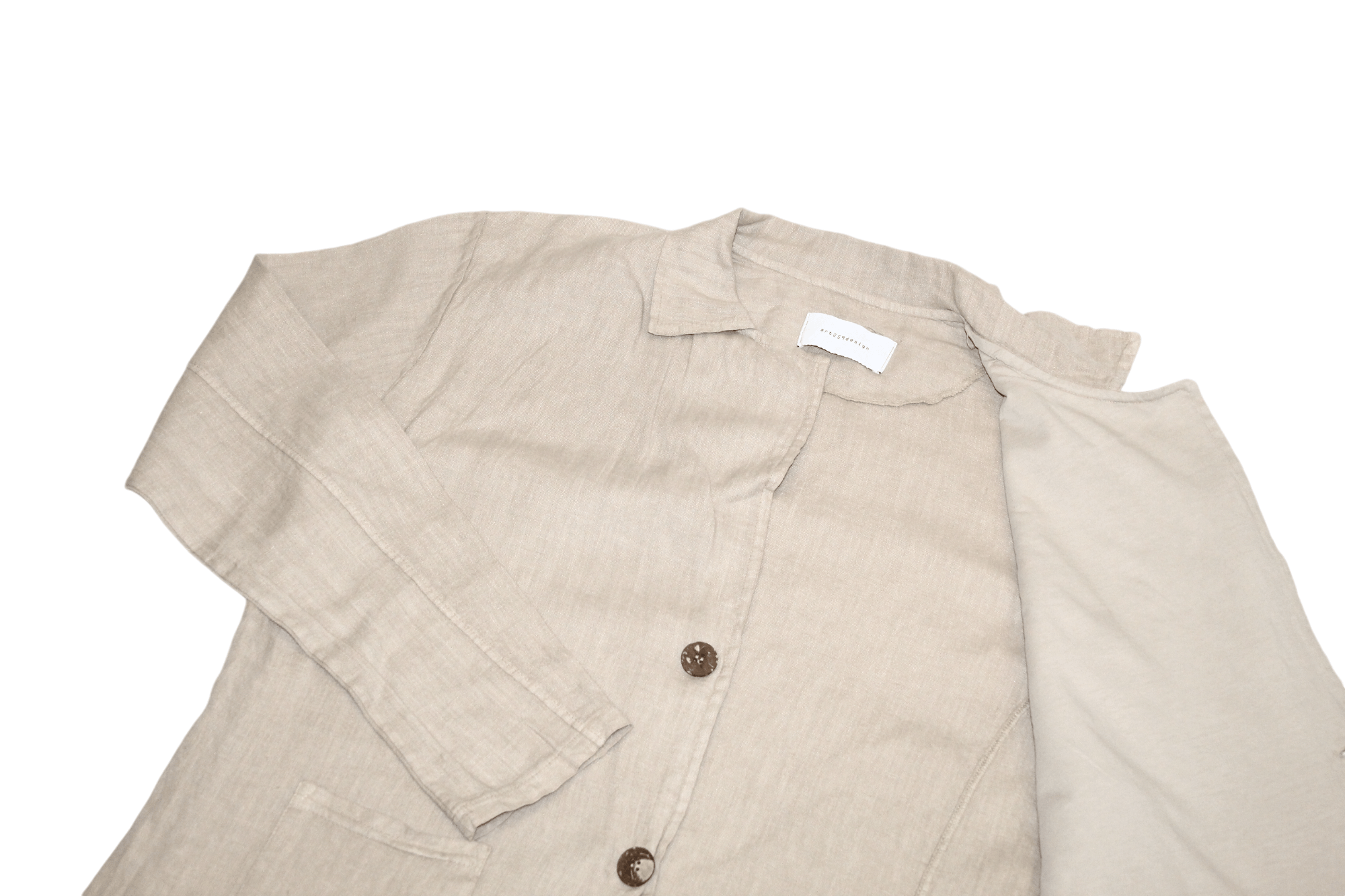 Forme 33204322896 art259design by Alberto Affinito relaxed fit linen blazer Size US L / EU 52-54 / 3 - 11 Thumbnail