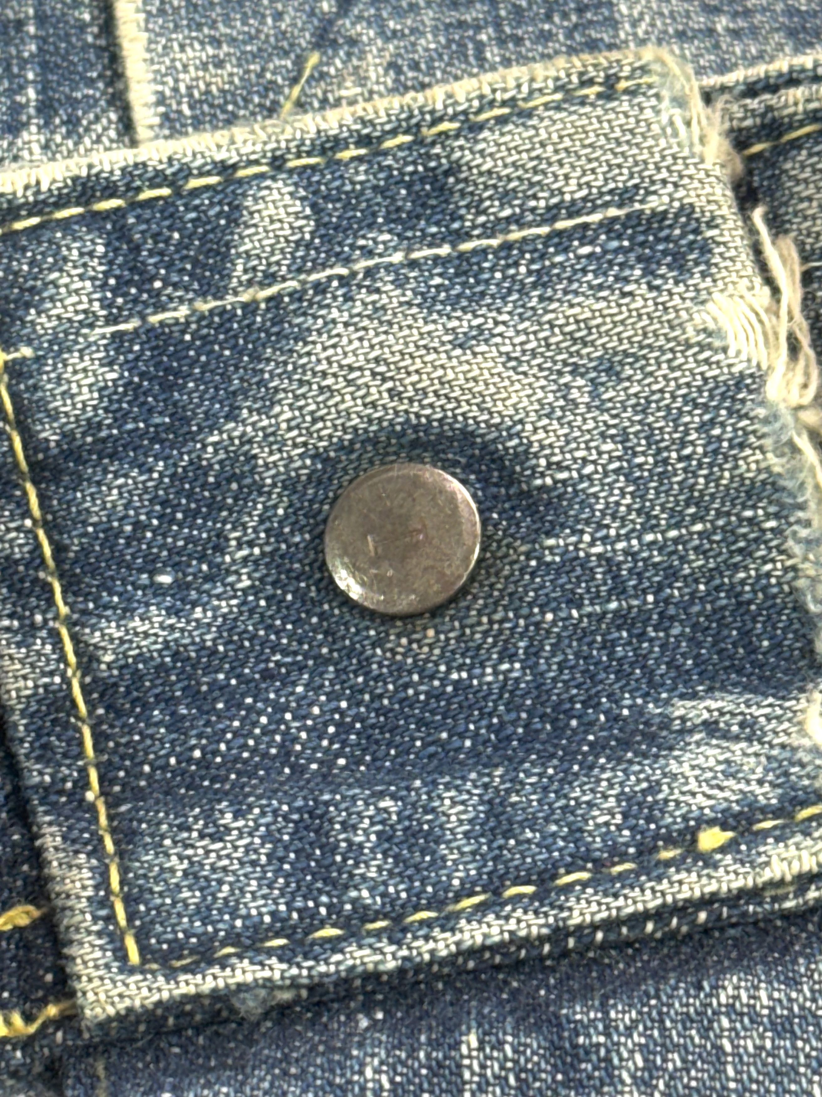 Lee 60's Lee 109-JY Denim jacket Size US XXS / EU 40 - 5 Thumbnail
