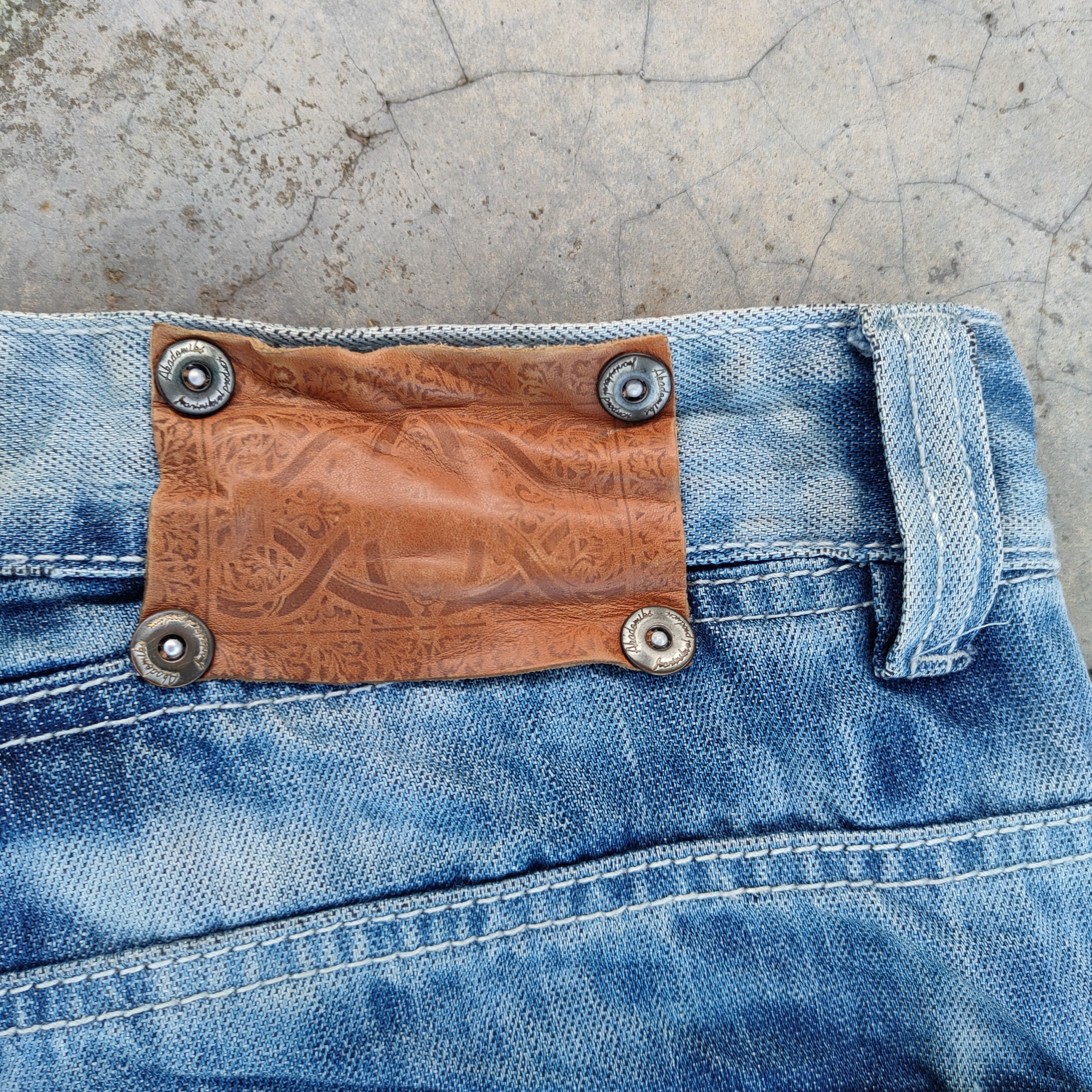 Akademiks × Japanese Brand × Jean VINTAGE AKADEMIKS FADED STORM DISTRESSED JEANS PANTS Size US 34 / EU 50 - 14 Thumbnail