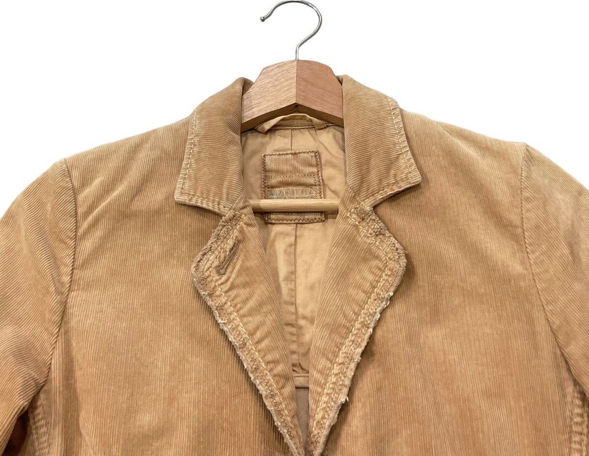 Marithe + Francois Girbaud Vintage Marithe Francois Girbaud Corduroy Jacket Size XS / US 0-2 / IT 36-38 - 8 Thumbnail