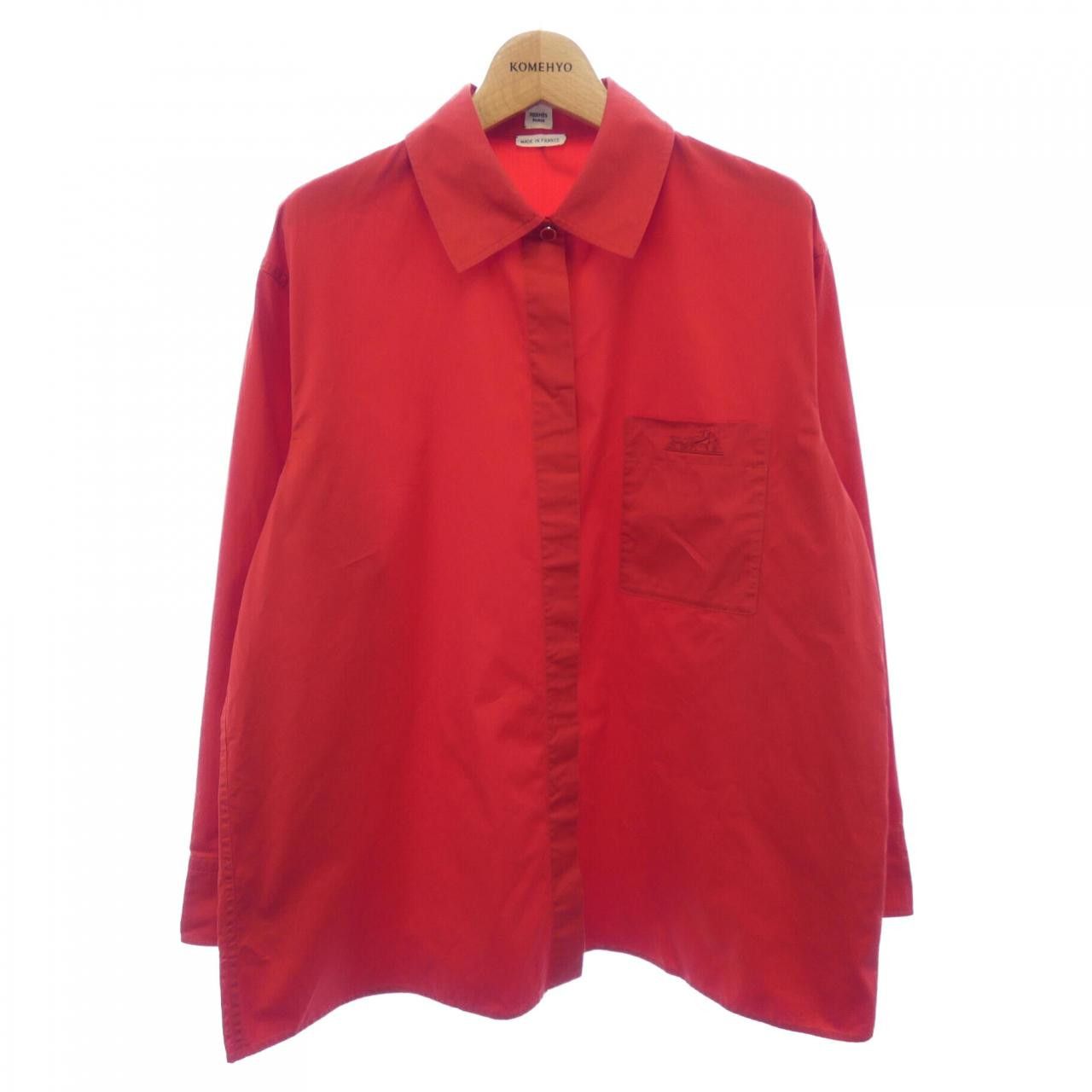 Hermes Hermes Hermes Crude Cell Caleche Cotton Shirt Textile Dress Shirt DUTY FREE for USA Size ONE SIZE - 1 Thumbnail