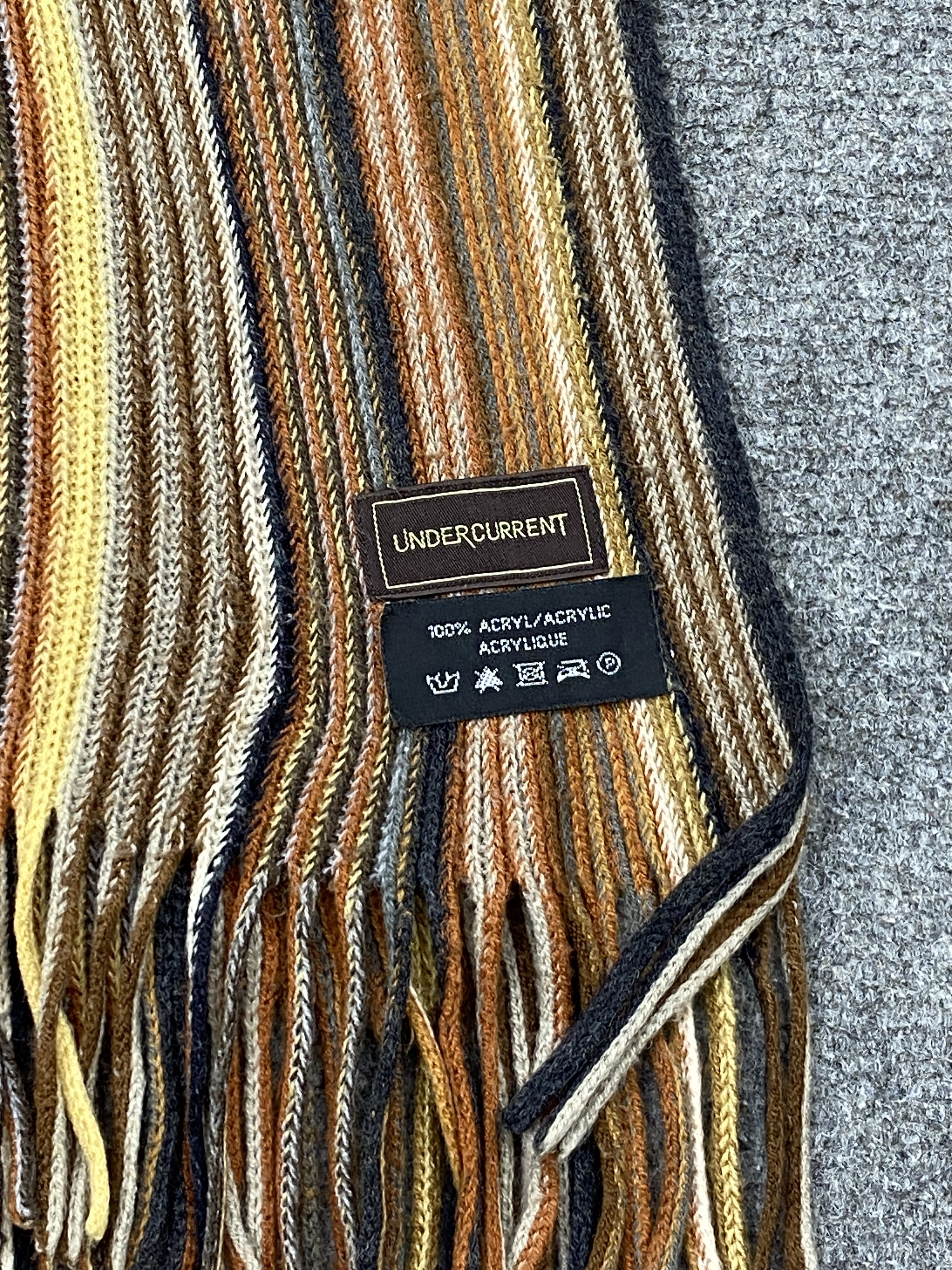 Japanese Brand Japanese Brand Undercurrent Scarf muffler Neckwear - SC0054 Size ONE SIZE - 3 Thumbnail