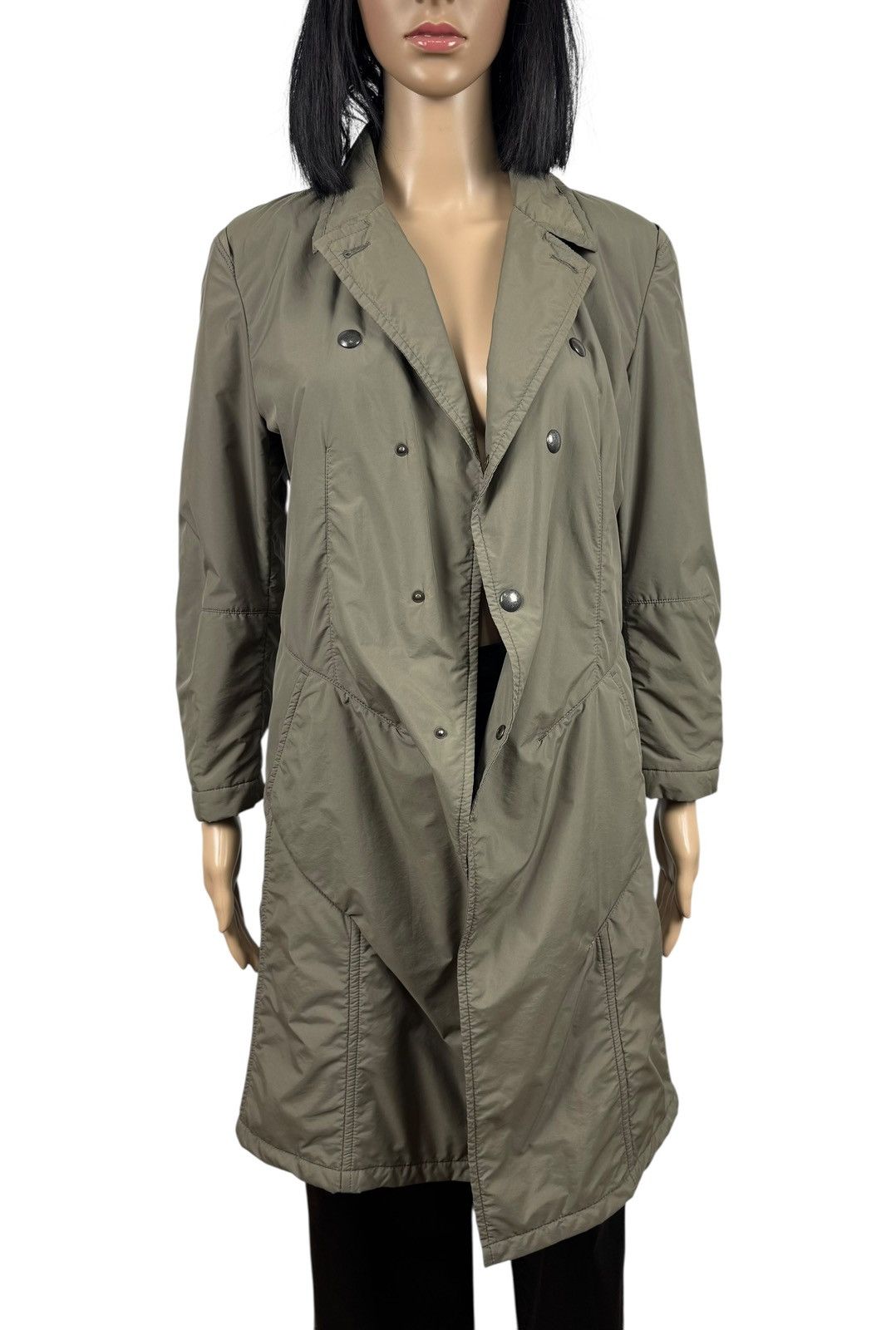 Marithe Francois Girbaud Nylon Trench Coat Vintage size IT42