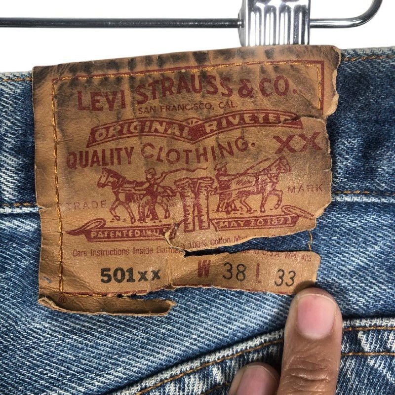 Levi's Vintage Levis Strauss 501 Jeans Size US 38 / EU 54 - 8 Thumbnail