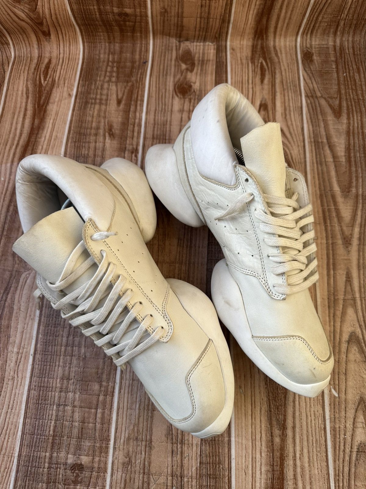 Rick Owens Drkshdw Adidas X Rick Owens Tech Runner Split Sole Size US 10.5 / EU 43-44 - 8 Thumbnail