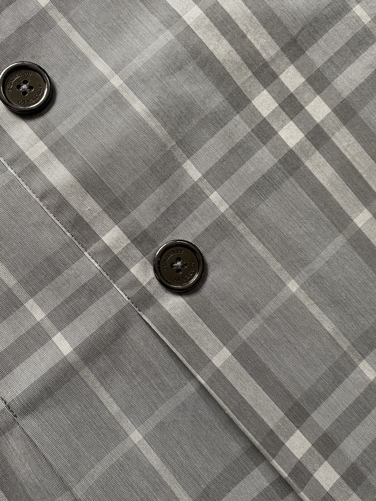 Burberry Burberry Brit Mini Pleated Skirt - Grey Check Size 29" - 3 Thumbnail