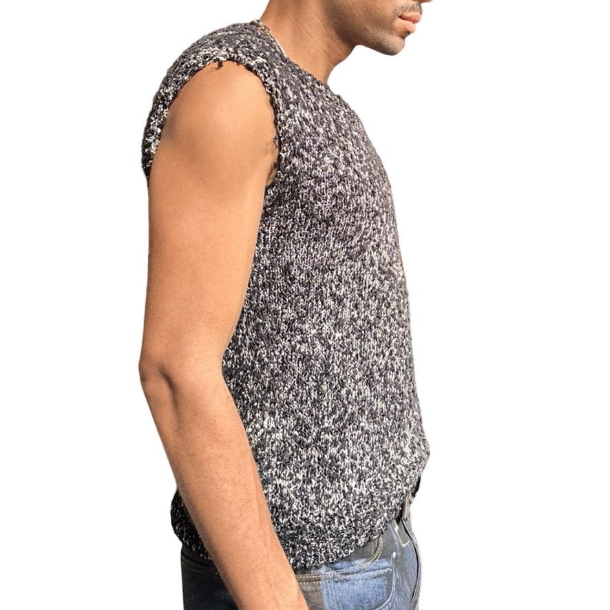 Buffalo London Vintage Jeans By Buffalo Black Sequin Sweater Vest - Large Size US XXL / EU 58 / 5 - 4 Thumbnail