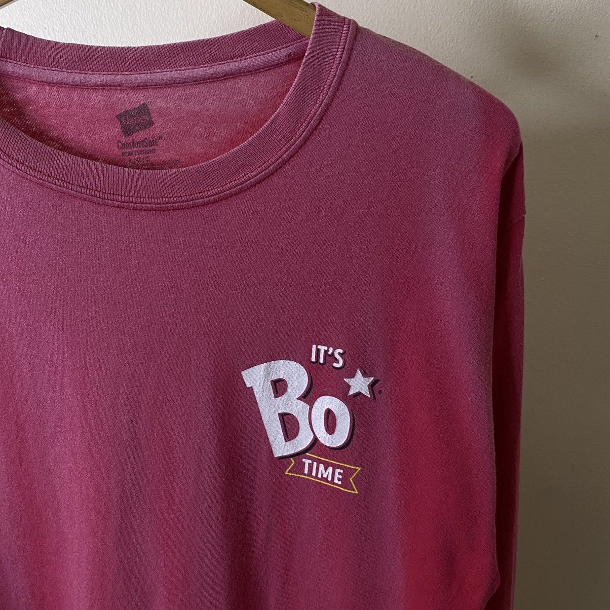 Vintage Y2K Bojangles Fried Chickens Promo Sunfaded LS Tee Size US M / EU 48-50 / 2 - 8 Thumbnail