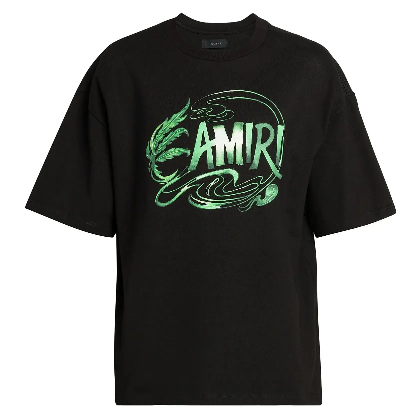Amiri Leaf Overd Tee Black Size US M / EU 48-50 / 2 - 1 Preview