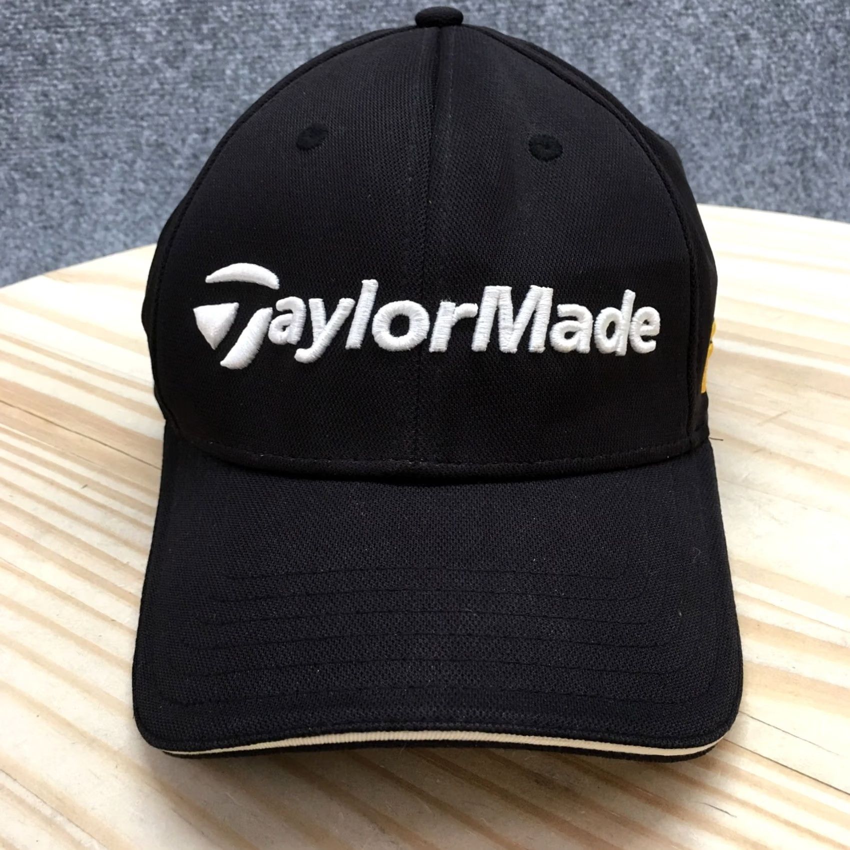 TaylorMade TaylorMade AFlex Baseball Hat Mens Black L-XL Adjustable Embroidered Logo Size ONE SIZE - 2 Thumbnail