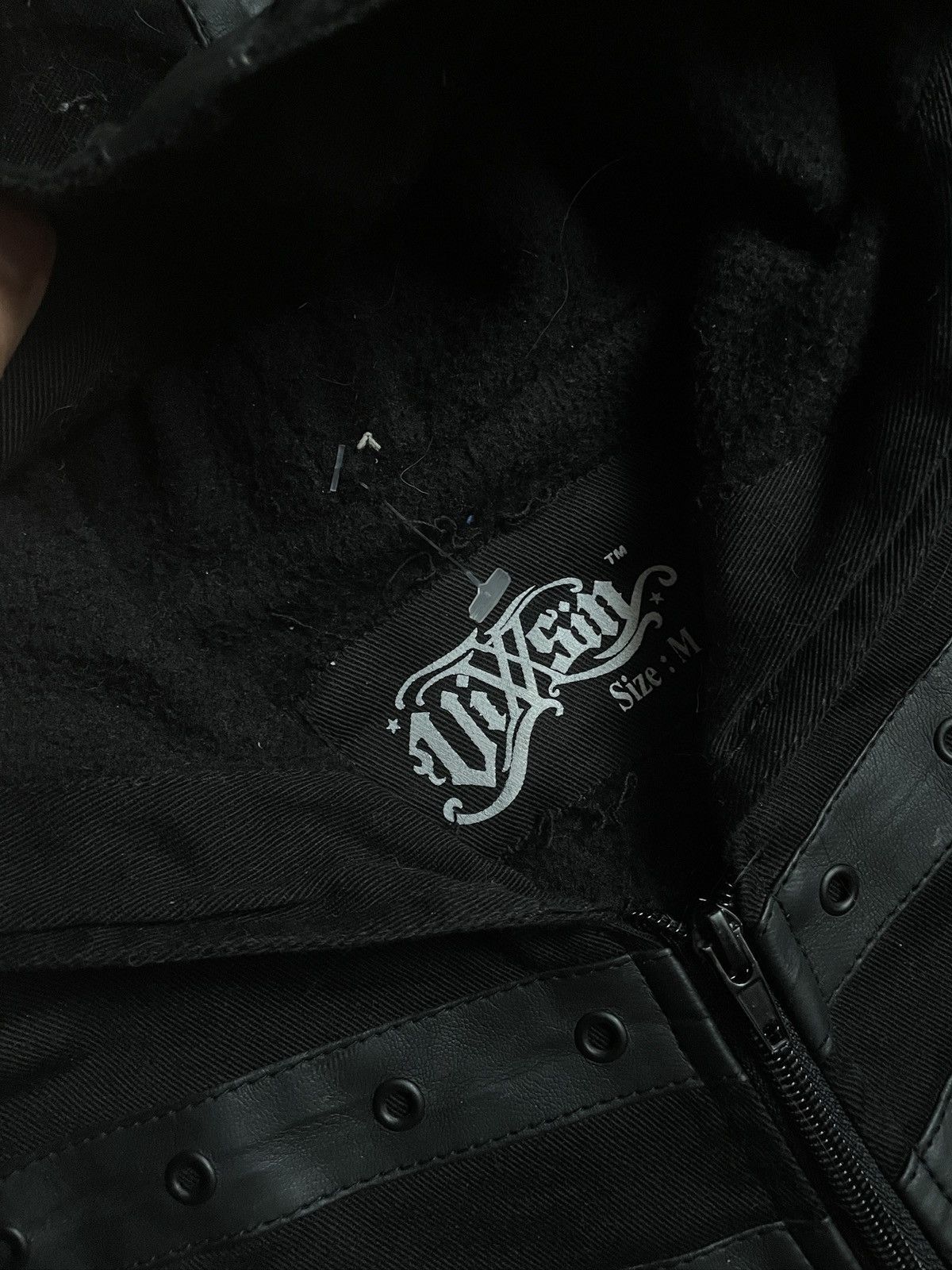 Other Vixxsin Black Gothic Zip jacket Hoodie Y2K Goth Punk Size US M / EU 48-50 / 2 - 4 Thumbnail