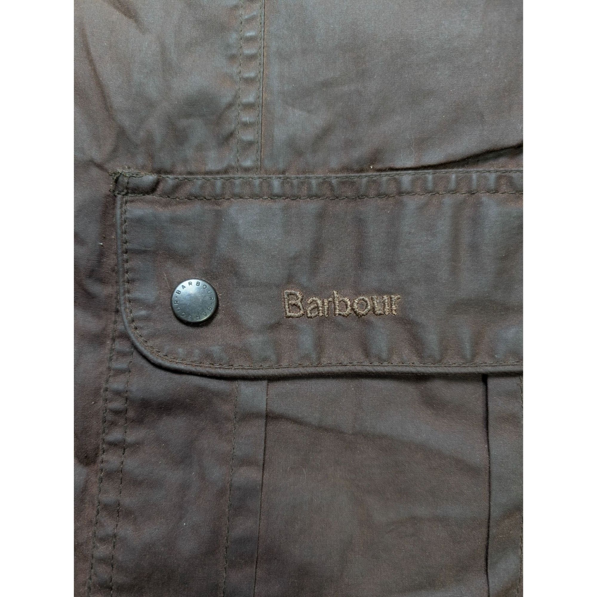 Barbour Barbour Flyweight Wax Utility Waxed Jacket (Y1095) Size XL / US 12-14 / IT 48-50 - 3 Thumbnail