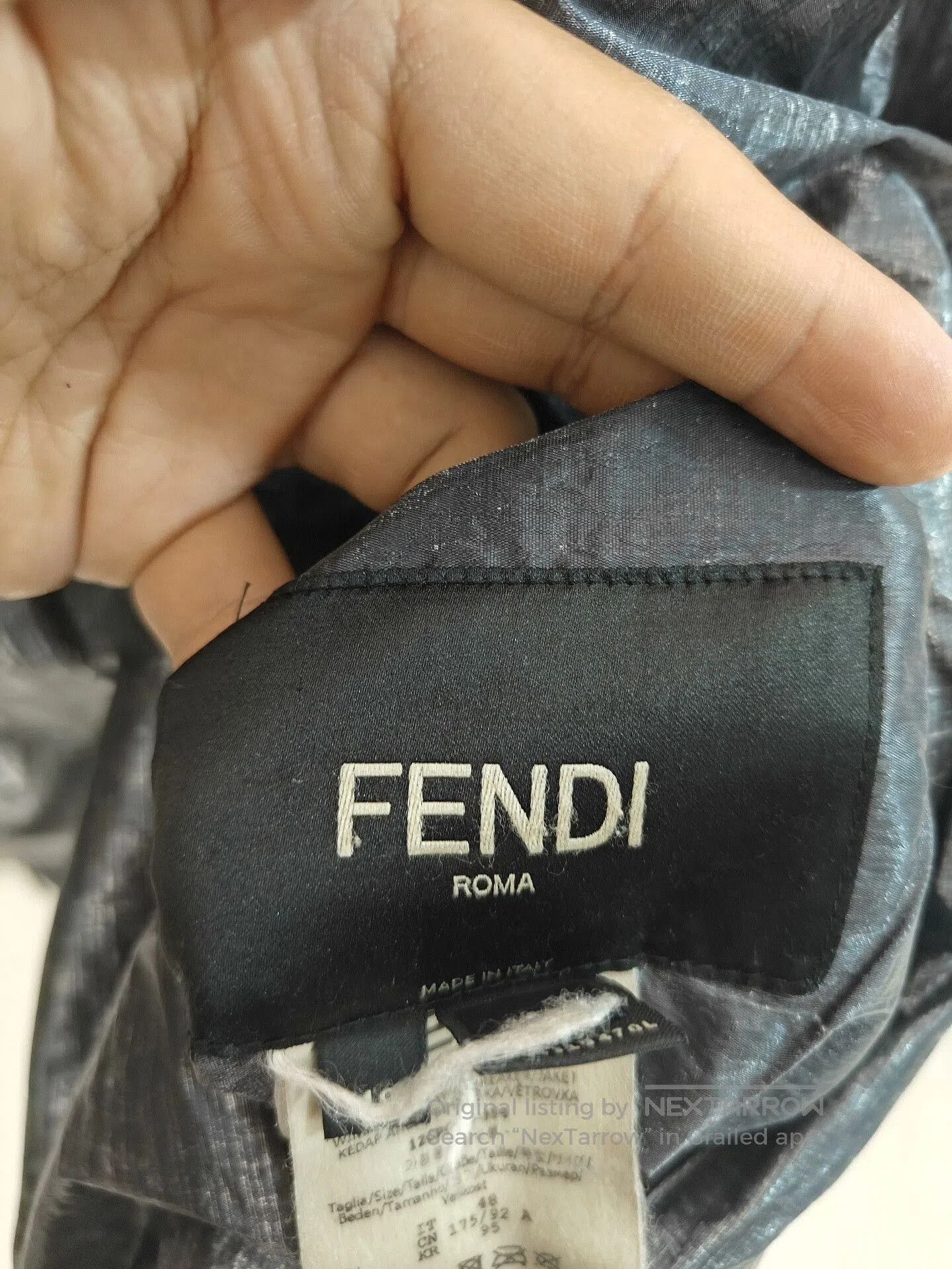 Fendi fendi logo zip-up down jacket. Size US S / EU 44-46 / 1 - 3 Thumbnail