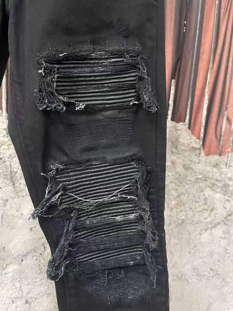 Amiri Amiri MX1 Patchwork Denim Pants Size US 29 - 4 Thumbnail