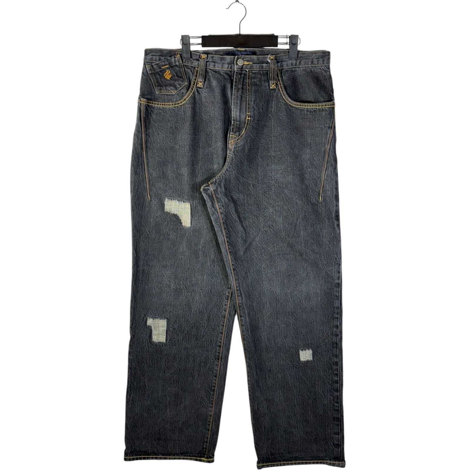 Y2K Rocawear Wide Leg Denim Jeans 36x30