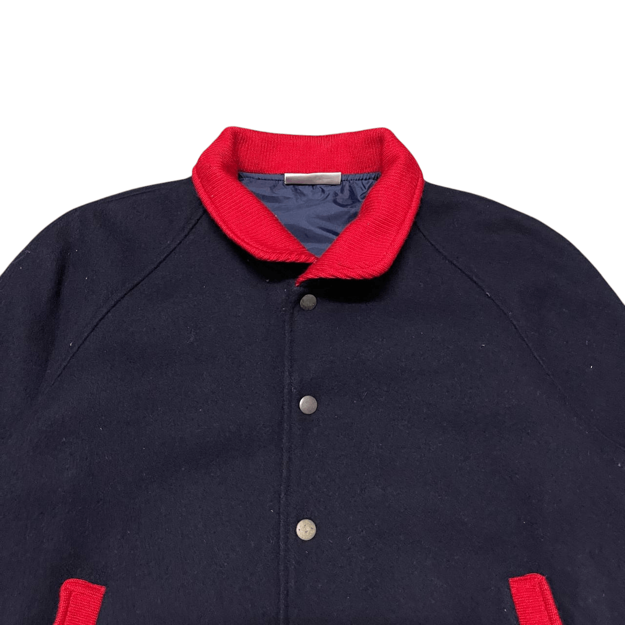 Japanese Brand Vintage Bobson Wool Varsity/Bomber Jacket Size US M / EU 48-50 / 2 - 2 Thumbnail