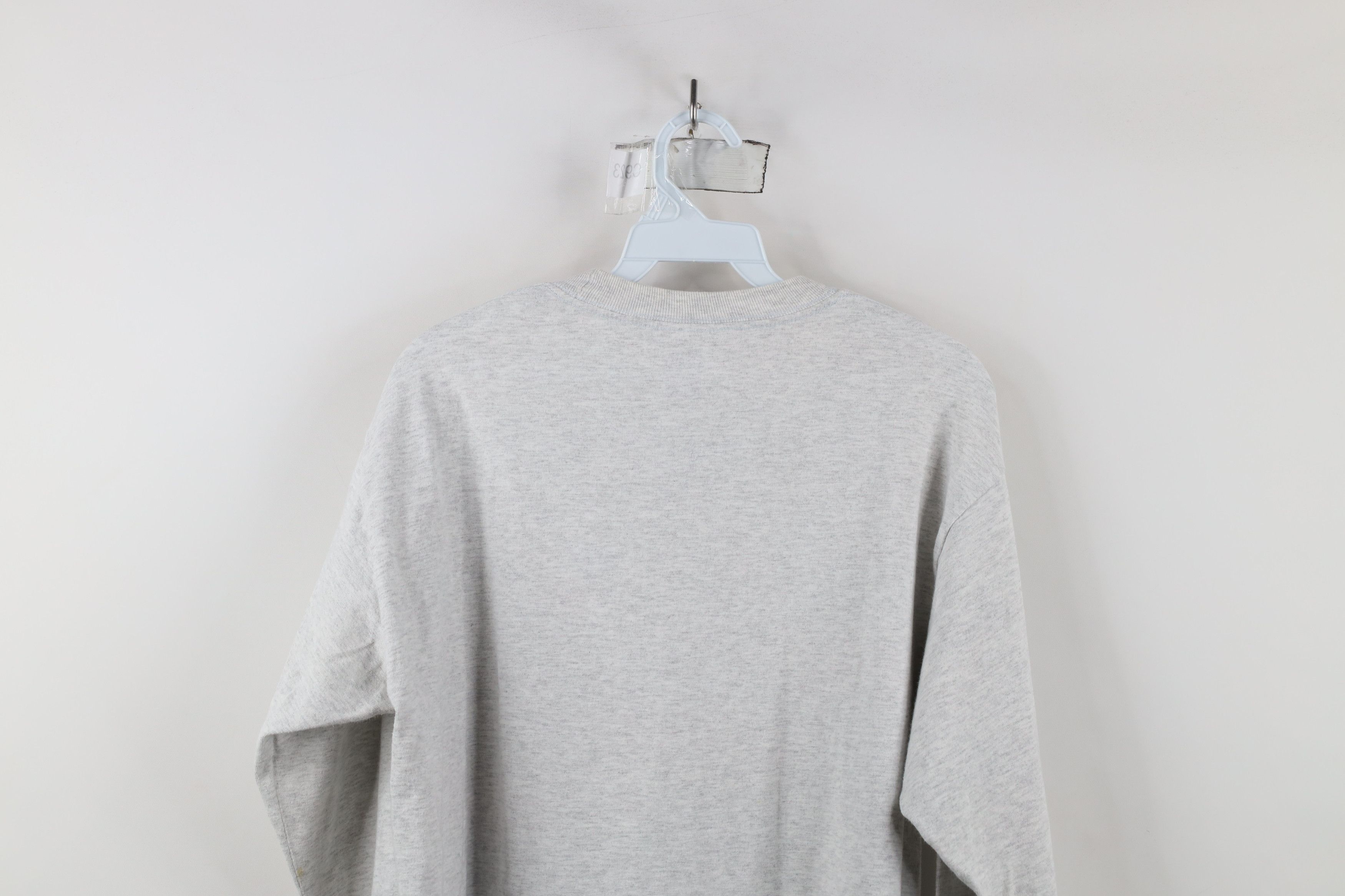 Vintage Vintage 90s Streetwear Bee Bowling Long Sleeve T-Shirt Gray Size M / US 6-8 / IT 42-44 - 11 Thumbnail