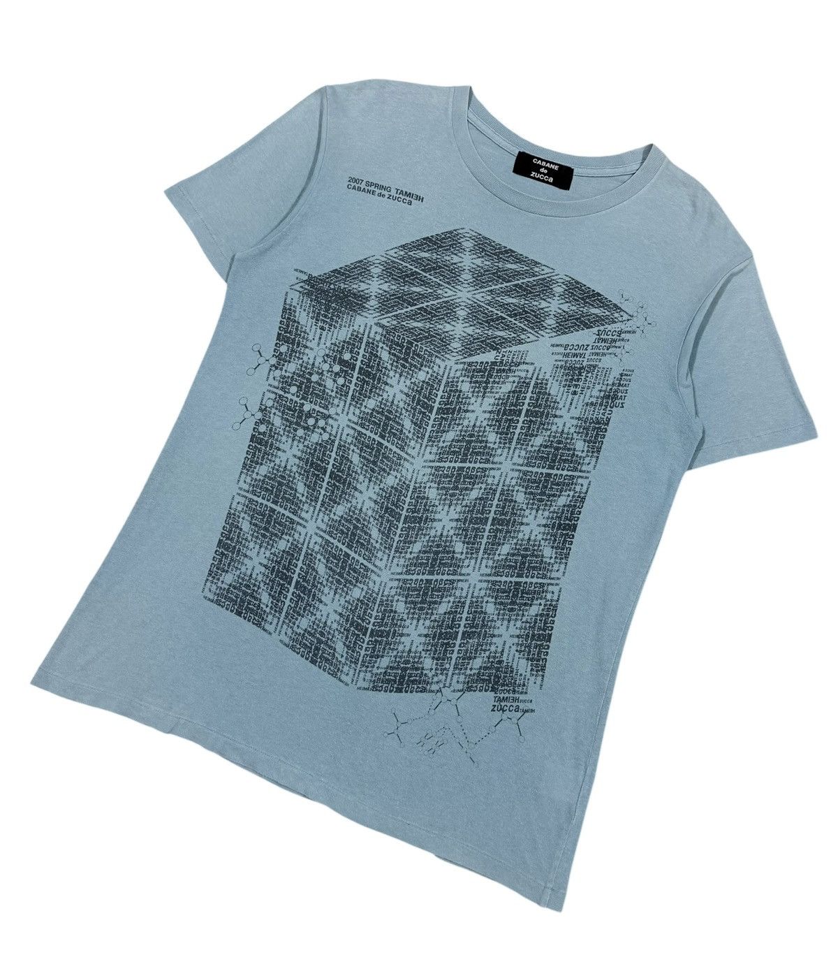 CABANE de ZUCCa Vtg🔥S/S07 CAbbane De ZUCCa Heimat Design Art Work Tee Size US M / EU 48-50 / 2 - 6 Thumbnail