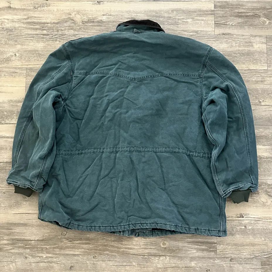 Carhartt Vintage Carhartt C08HTG Hunter Green Western Chore Coat Size US XXL / EU 58 / 5 - 5 Thumbnail