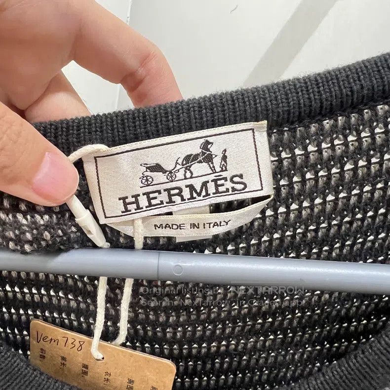 Hermes Hermes Cashmere Knit Vest Size M / US 6-8 / IT 42-44 - 3 Thumbnail