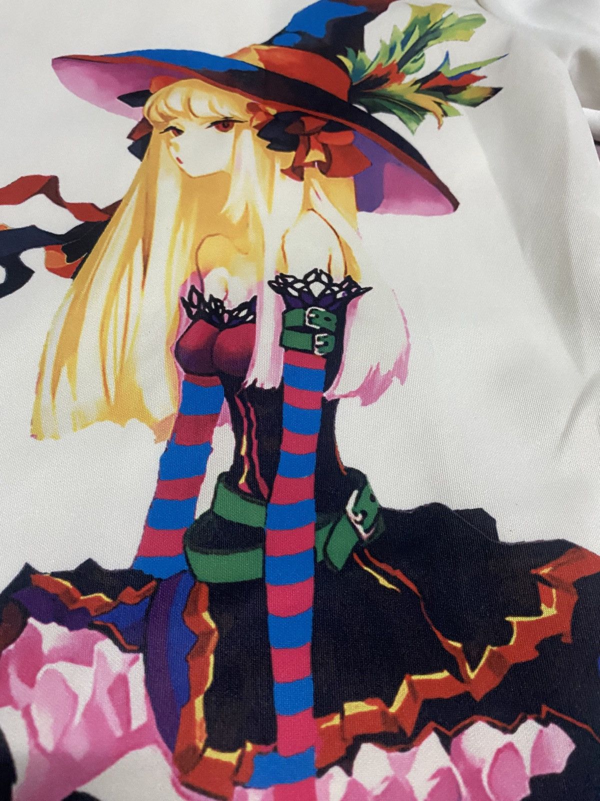Other ✨ Enchanting Anime White Graphic Witch Girl Long-Sleeve Size M / US 6-8 / IT 42-44 - 3 Thumbnail