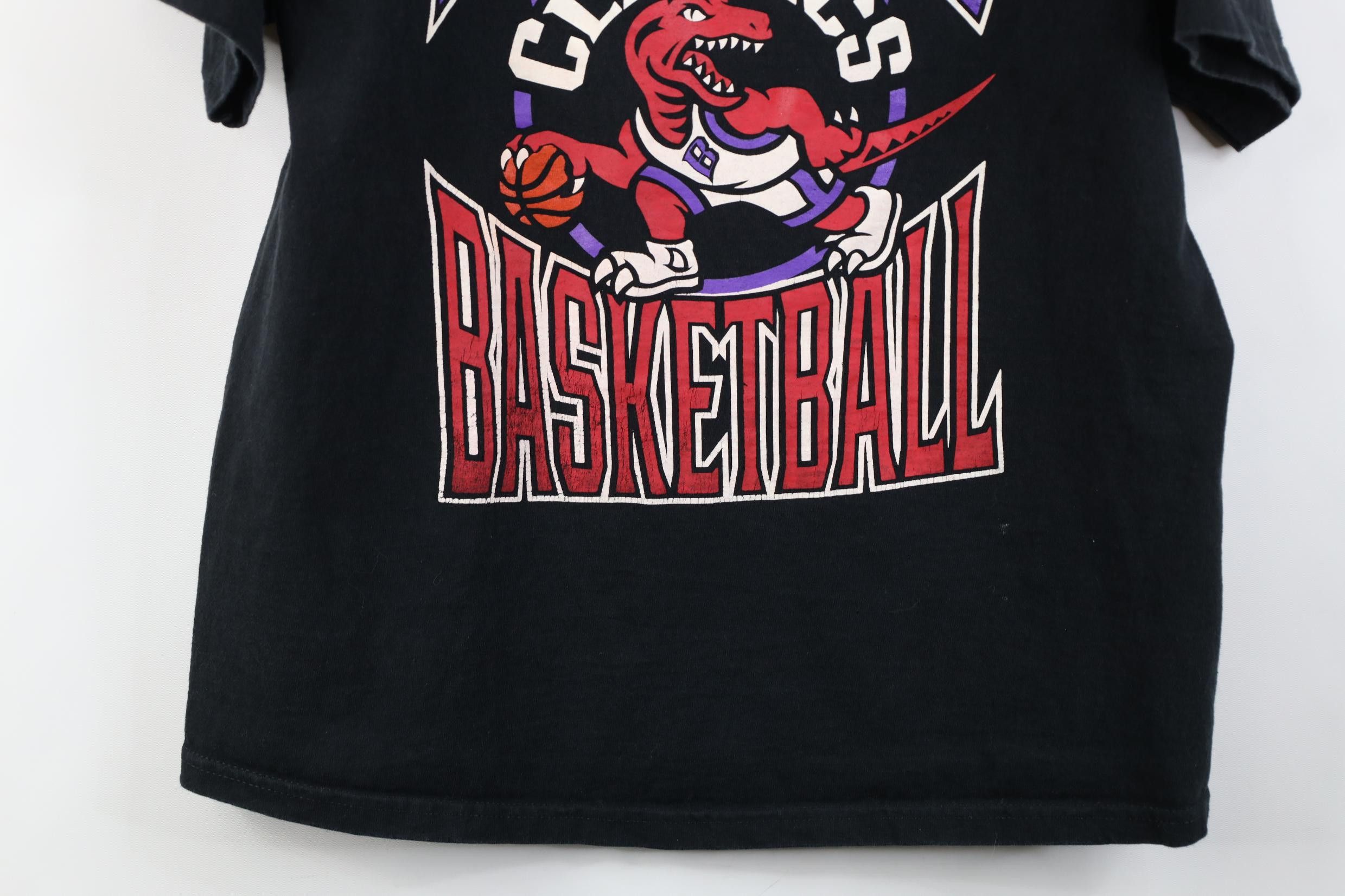 Champion Vintage 90s Y2K Champion Toronto Raptors Basketball T-Shirt Size US M / EU 48-50 / 2 - 3 Thumbnail