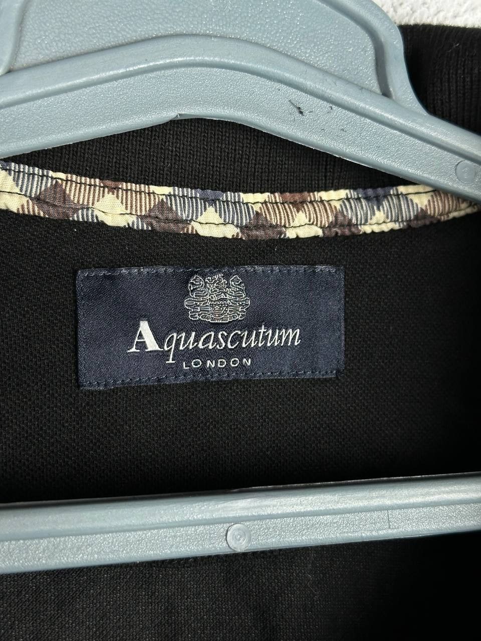 Aquascutum × Vintage Vintage Luxury Aquascutum London Streetwear Polo T Shirt Size US L / EU 52-54 / 3 - 7 Thumbnail