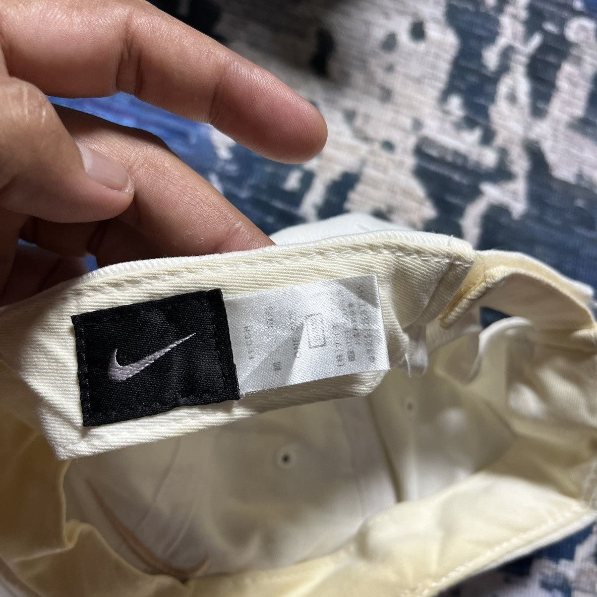 Nike × Vintage ⚡️STEALS⚡️Vintage Nike Embroidery Swoosh Logo Velcro Cap Size ONE SIZE - 6 Thumbnail