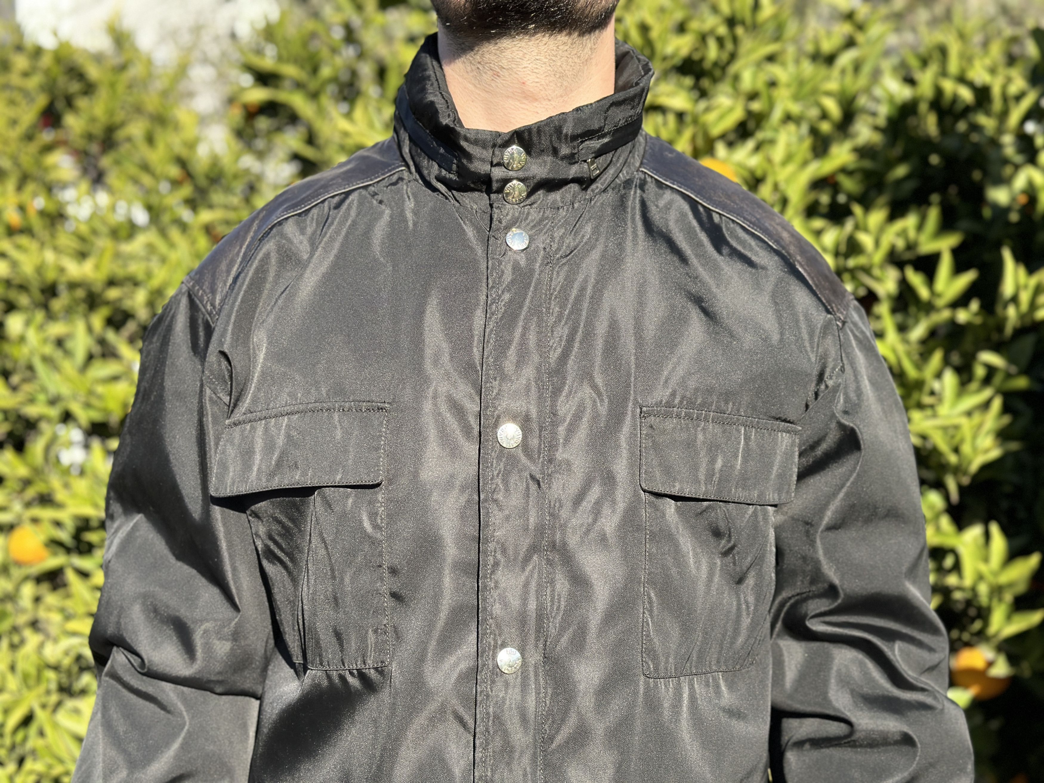 Prada Leather Prada Milano Men Royal Trench Double Jacket Size XXL Size US XXL / EU 58 / 5 - 10 Thumbnail