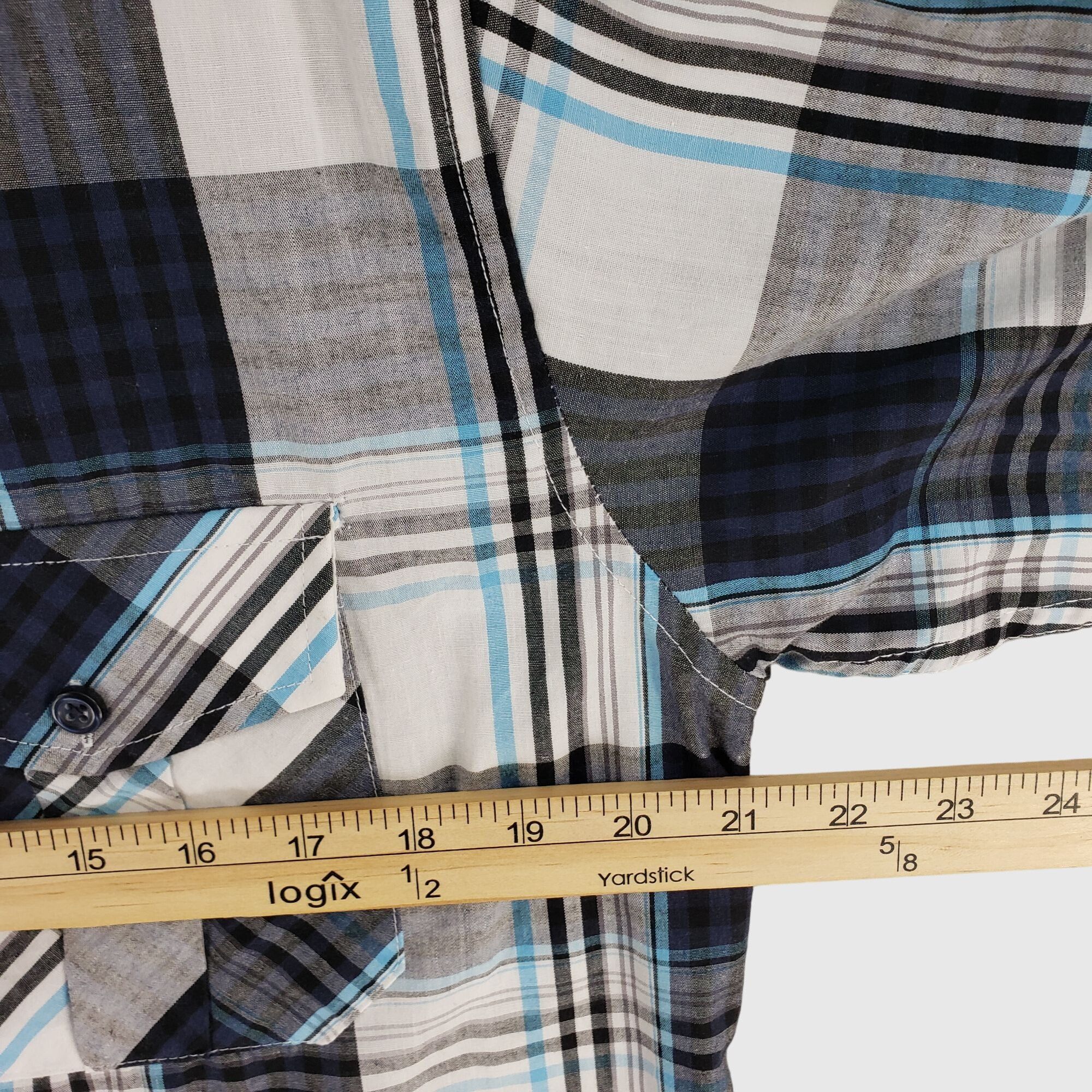 Beverly Hills Polo Club Beverly Hills Polo Club Plaid Button Down Shirt Long Sleeve Size US M / EU 48-50 / 2 - 7 Thumbnail