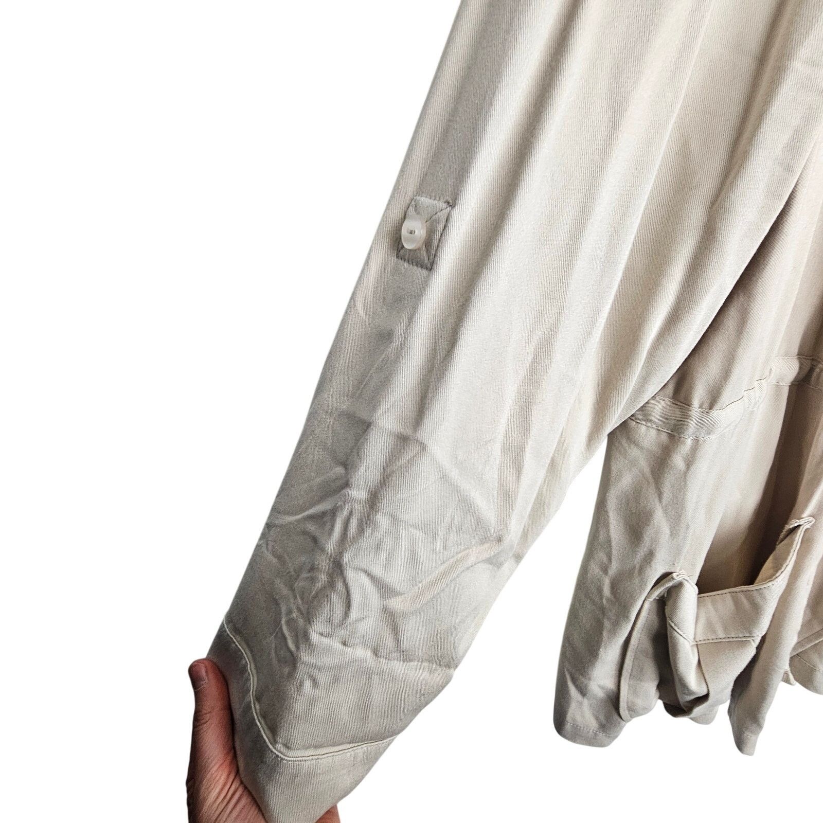 Corridor Torrid Womens Jacket Drape Front Drawstring Anorak Size 3X Size 3XL / US 20-22 - 6 Thumbnail