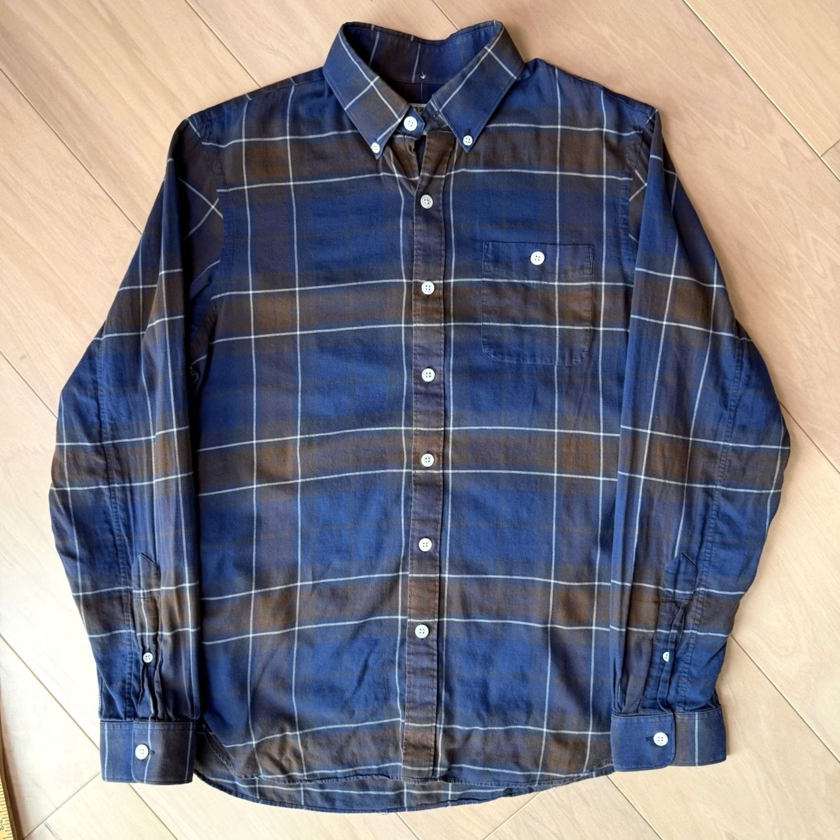 Todd Snyder Todd Snyder Shirt Small Blue Multicolor Plaid Long Sleeve Cotton Made In USA Size US S / EU 44-46 / 1 - 3 Thumbnail