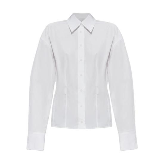 The Attico THE ATTICO Women Shirts 251WCH00043 CCC052AA 001 WHITE Size M / US 6-8 / IT 42-44 - 1 Thumbnail