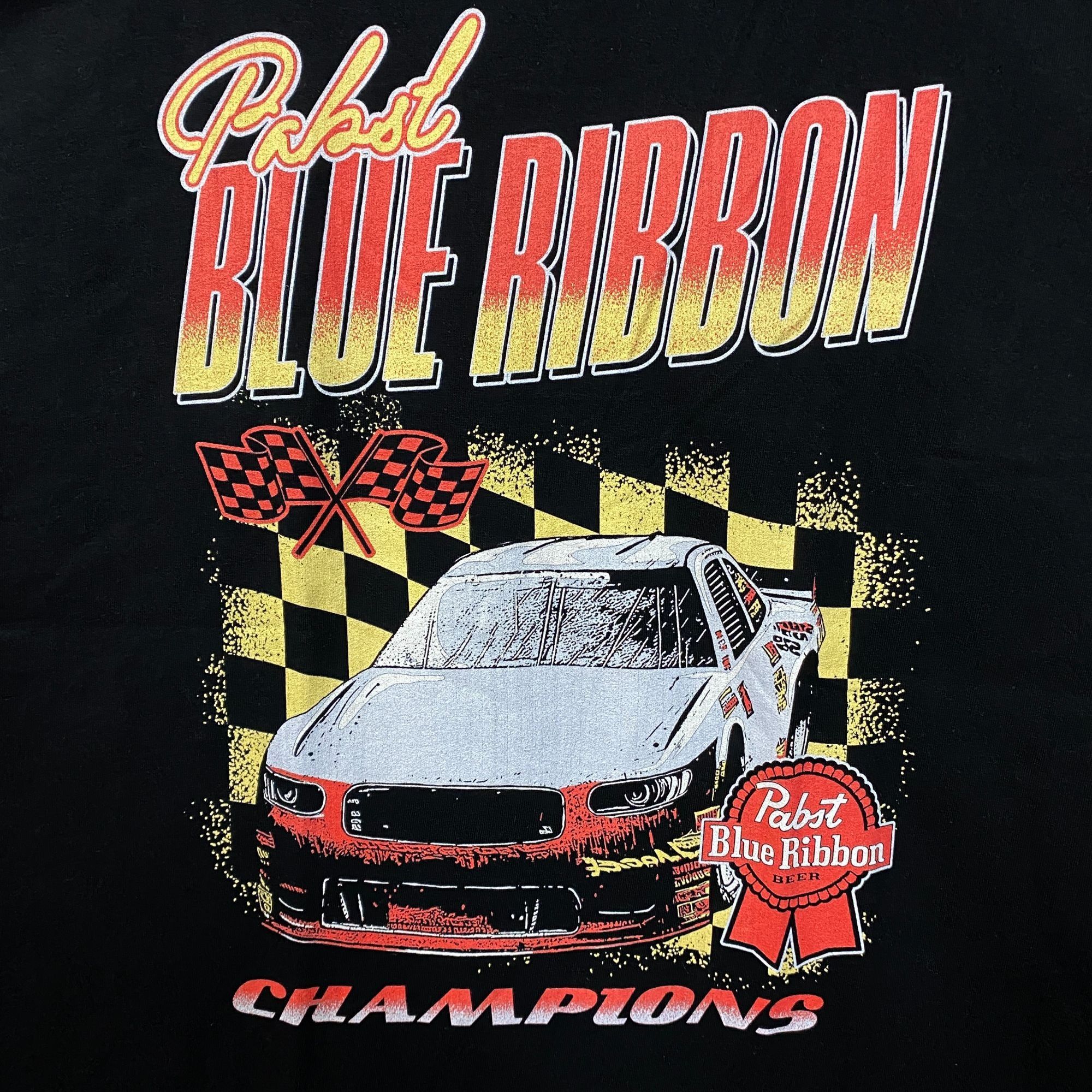 Pabst Blue Ribbon Pabst Blue Ribbon Racing Champions Graphic Promo T-Shirt Lar Size US L / EU 52-54 / 3 - 2 Thumbnail