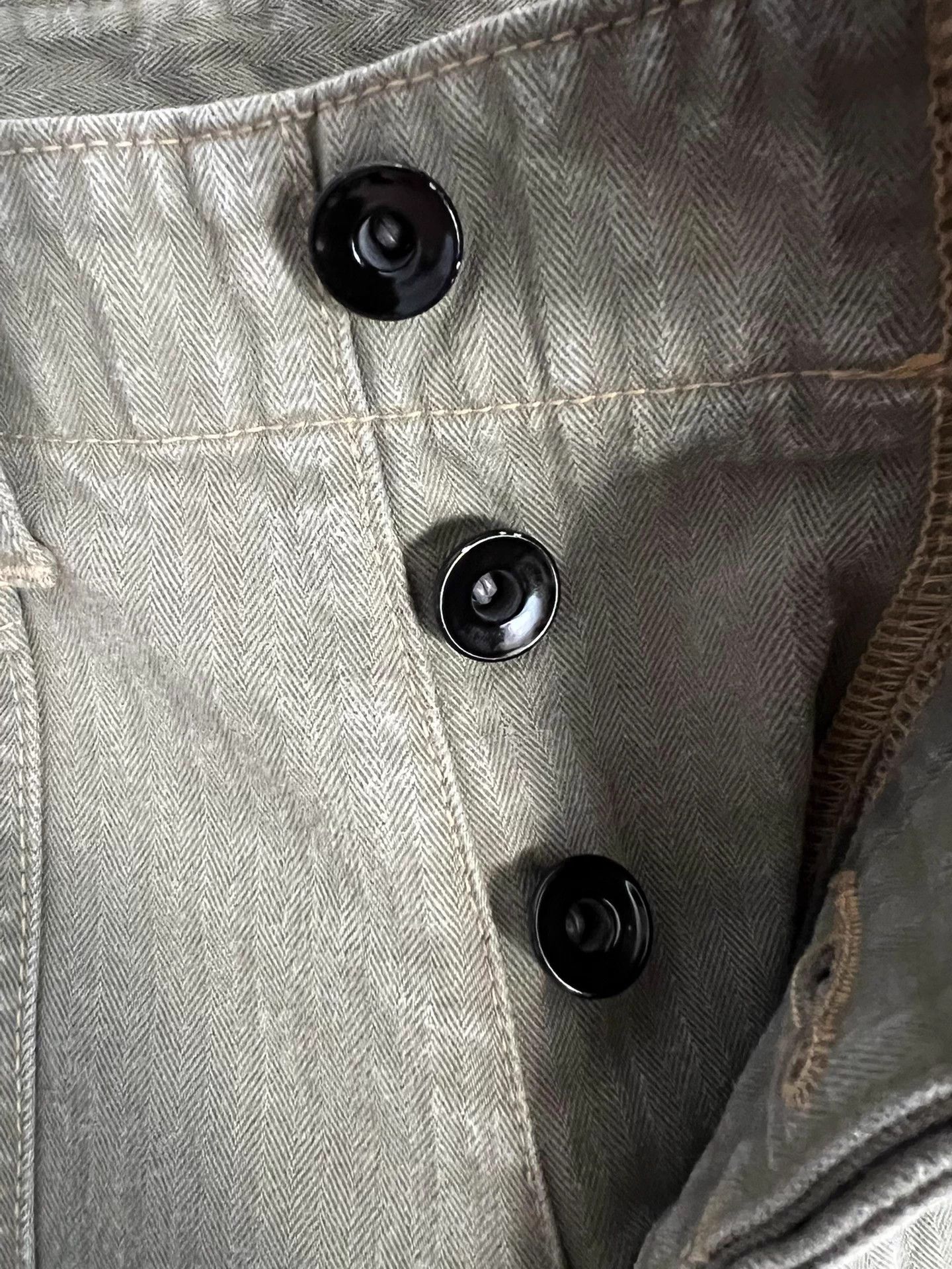 Jelado Jelado x John Gluckow Japanese Herringbone Military Pants M Size US 32 / EU 48 - 4 Thumbnail
