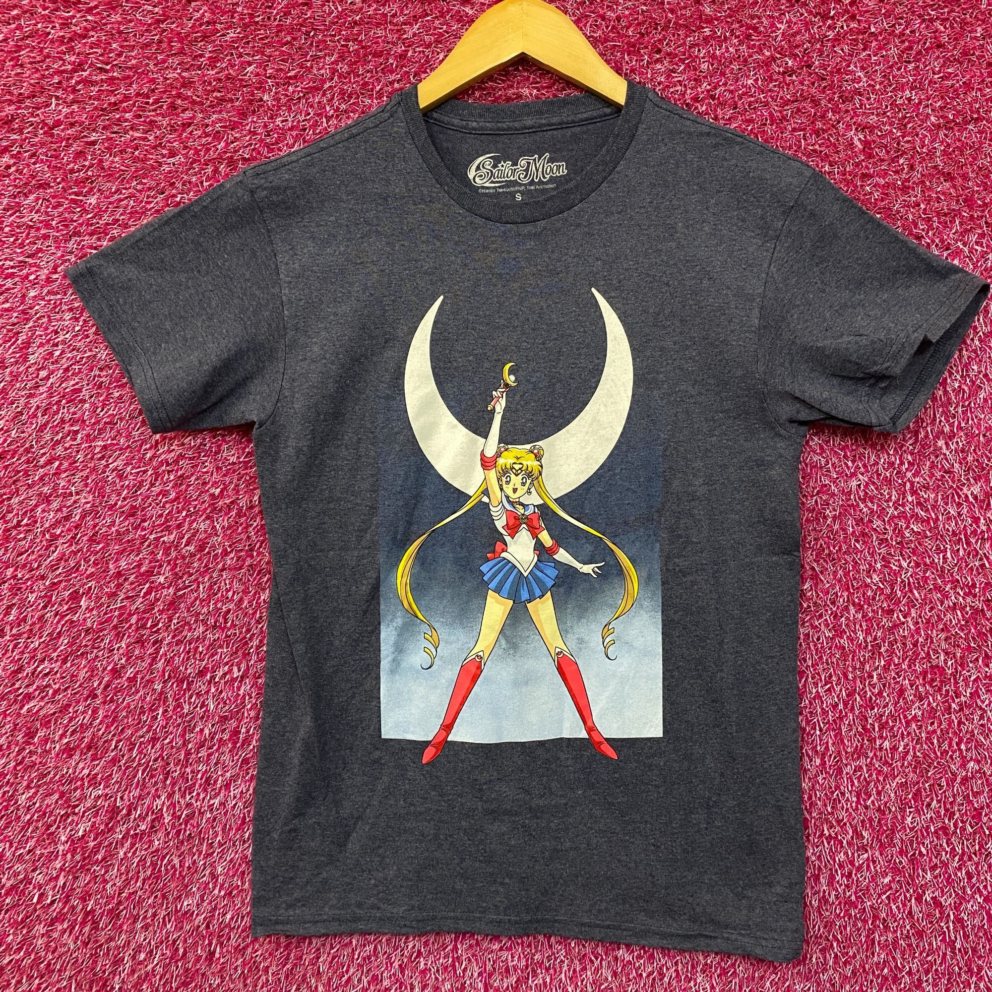 Anime Sailor Moon Crescent Moon Wand Pretty Guardian Anime Tee Sma Size US S / EU 44-46 / 1 - 1 Thumbnail