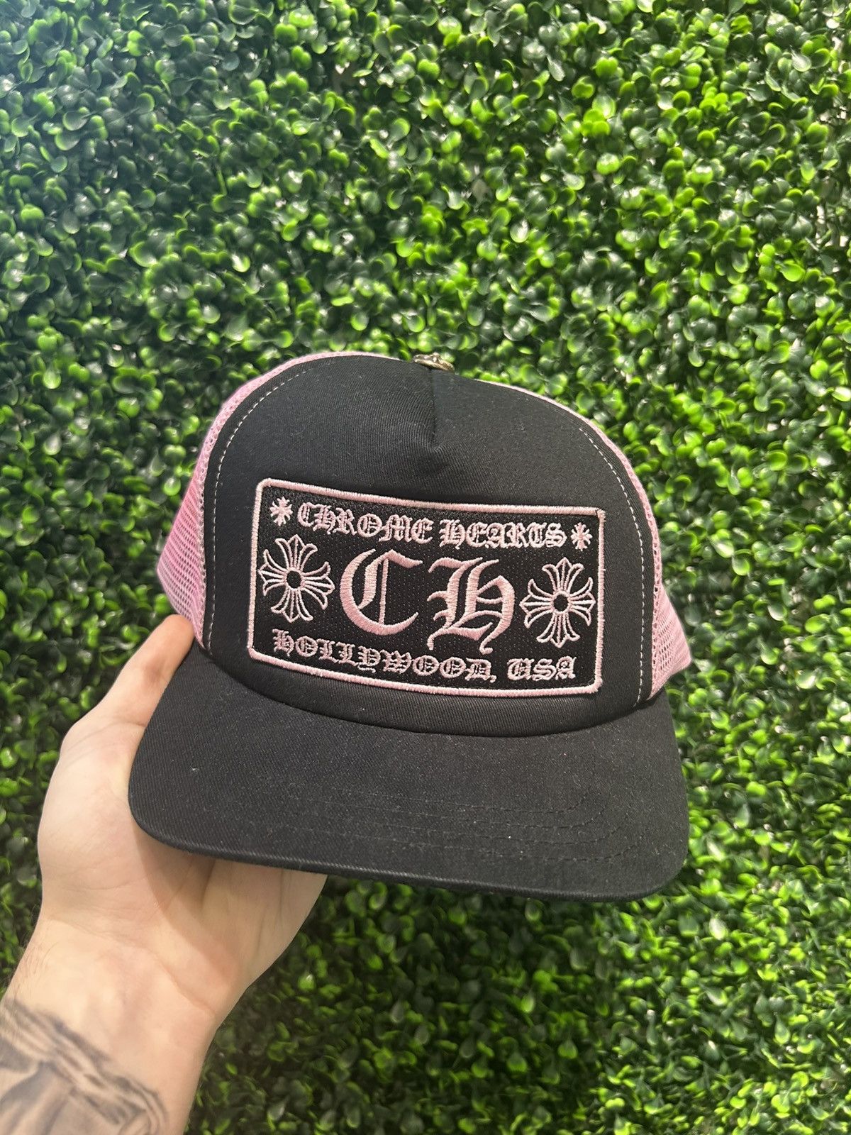Chrome Hearts Chrome Hearts CH Hollywood Trucker Hat Size ONE SIZE - 2 Thumbnail