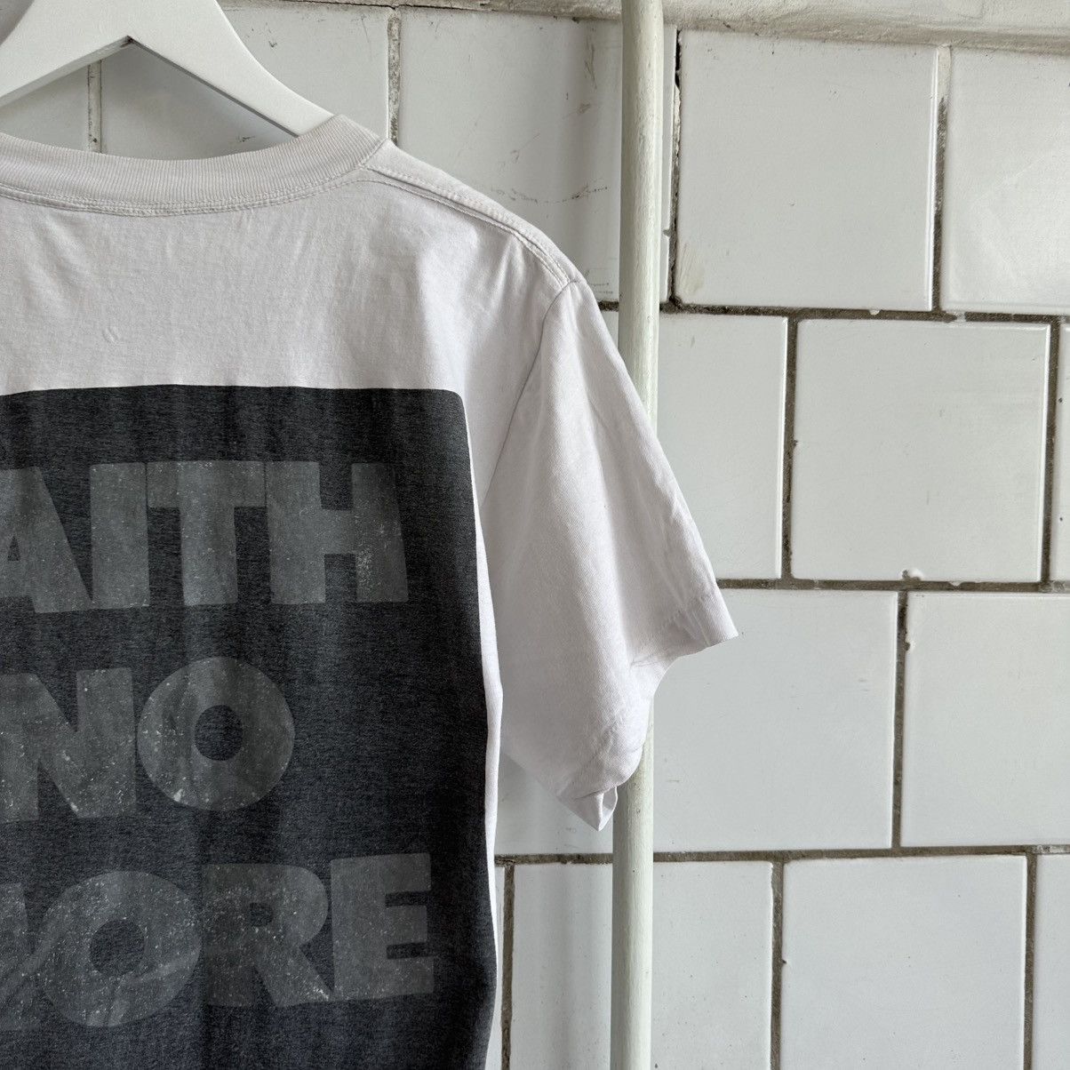 Band Tees × Vintage Vintage Faith No More T-shirts Big Logo Trashed Rock 1990 Size US M / EU 48-50 / 2 - 11 Thumbnail