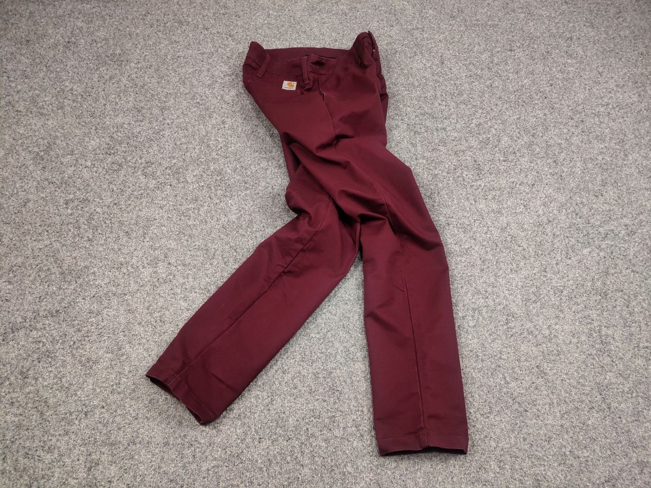 Carhartt Carhartt Wip Sid Pants Burgundy Casual Trouser Vintage USA Size US 30 / EU 46 - 2 Thumbnail