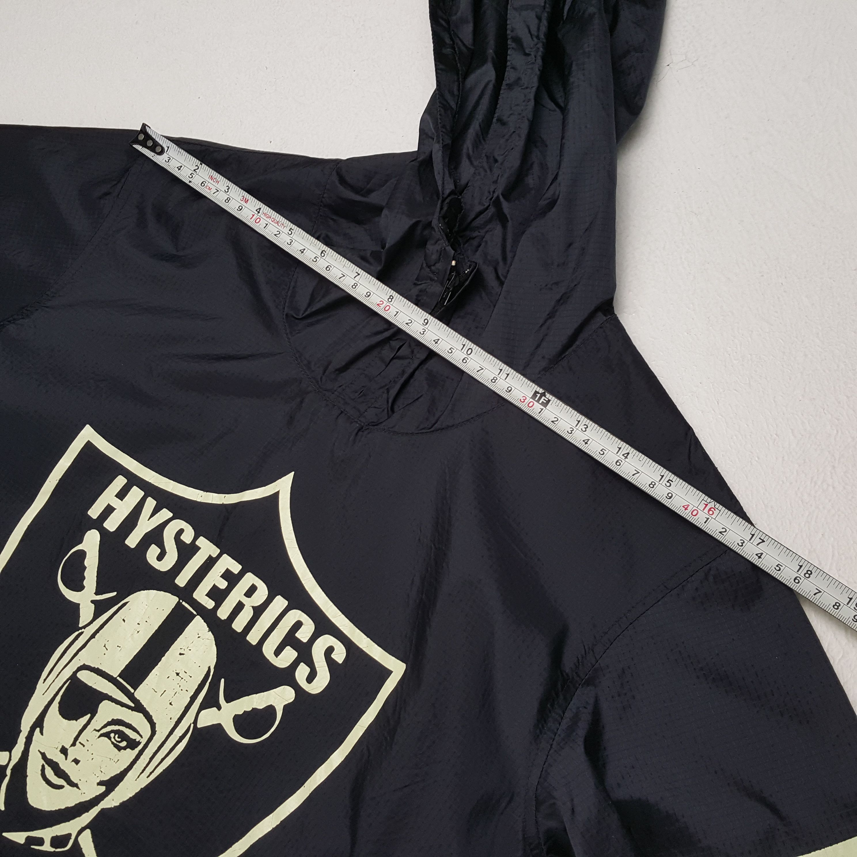 Hysteric Glamour × Japanese Brand × Vintage HYSTERIC GLAMOUR Raiders Style Windbreaker Hoodie Size S / US 4 / IT 40 - 5 Thumbnail