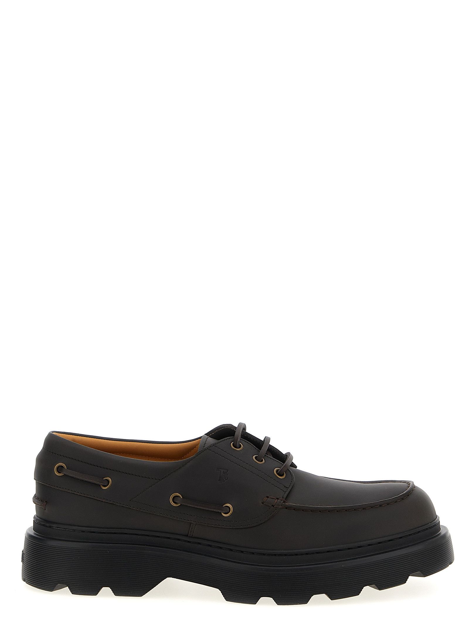 Tod's Leather Boat Shoe Size US 12 / EU 45 - 1 Thumbnail