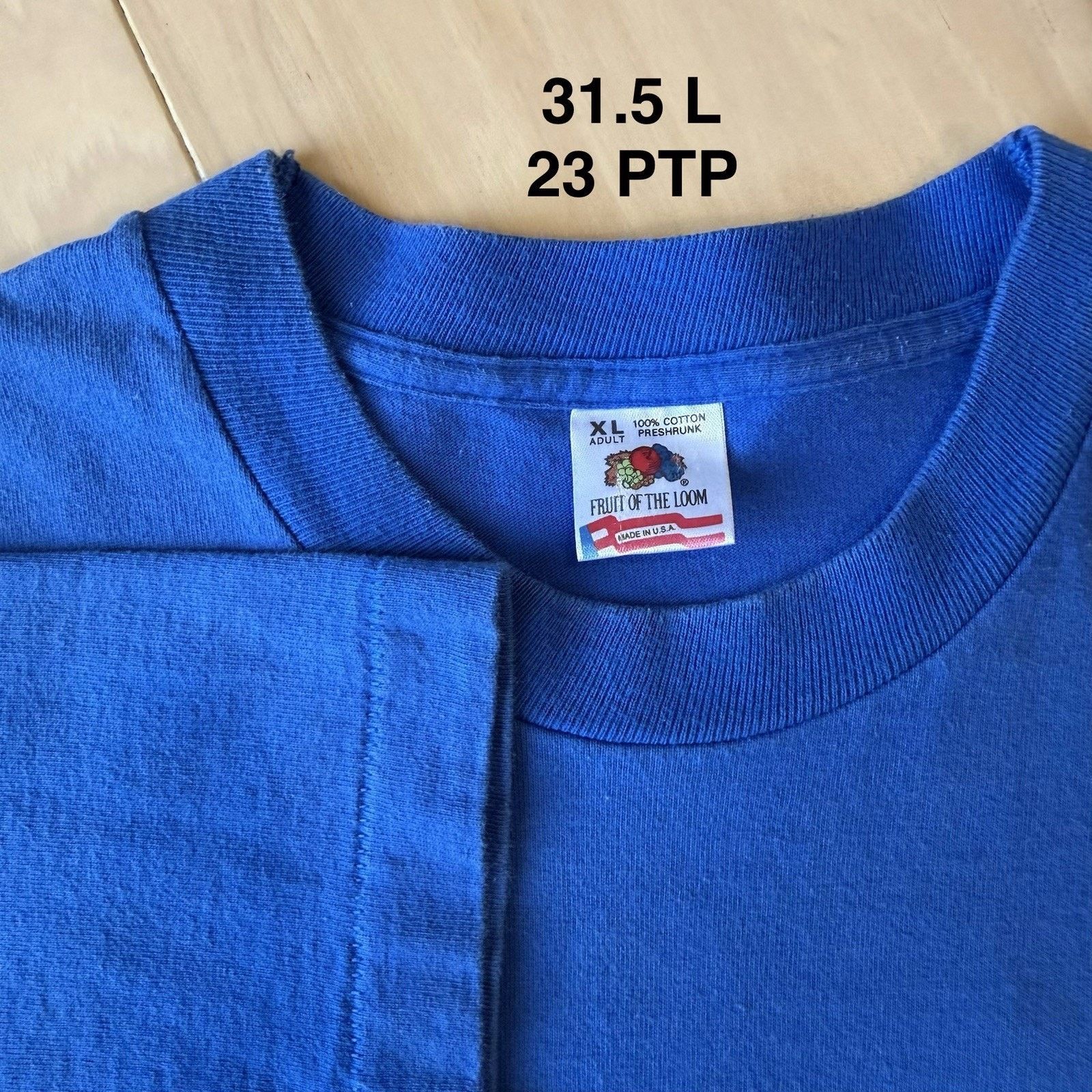 Vintage Vintage P51 Mustang Shirt XL Blue 90s Military Fighter Jet Size US XL / EU 56 / 4 - 5 Thumbnail
