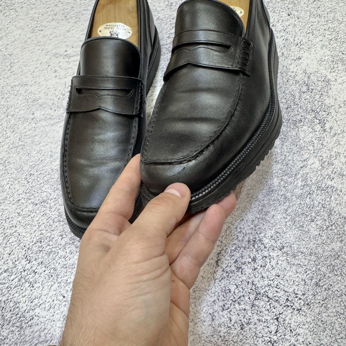 Bally Bally Bardony Black Leather Penny Loafers US9 UK8E EU42.5 Size US 9 / EU 42 - 9 Thumbnail