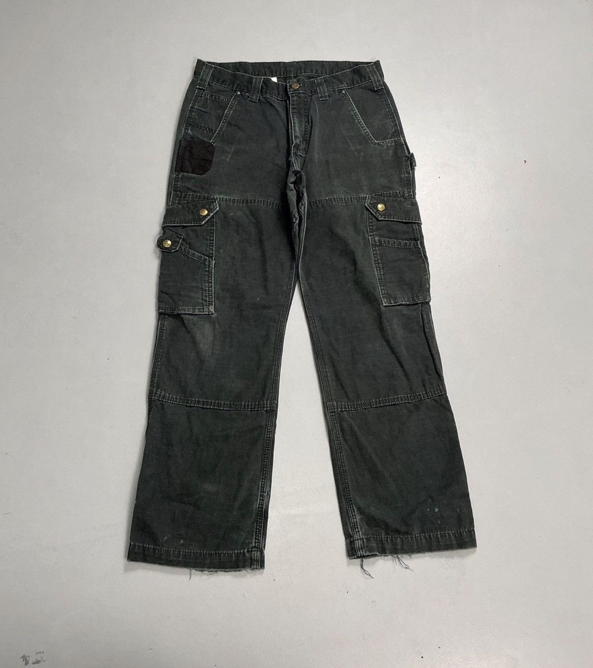Carhartt Vintage carhartt b01 brn double knee denim Size US 32 / EU 48 - 1 Thumbnail