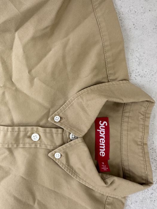 Supreme Supreme Box Shirt Tan | Grailed