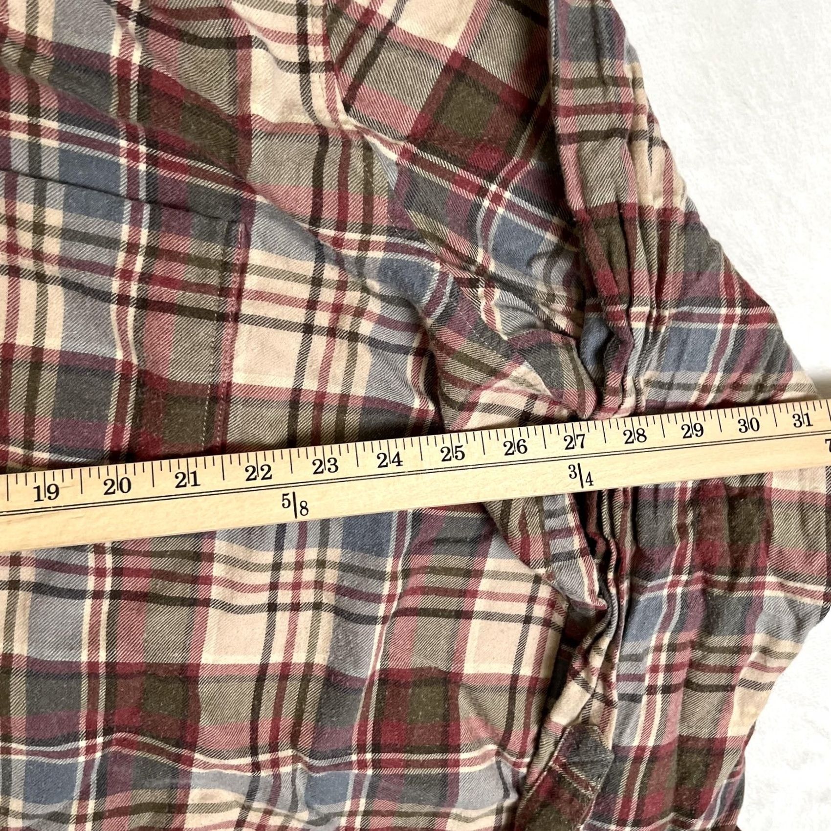 Vintage American Eagle Shirt Mens 2XL Plaid Hooded Flannel Long Sleeve Button Up Casual Size US XXL / EU 58 / 5 - 4 Thumbnail