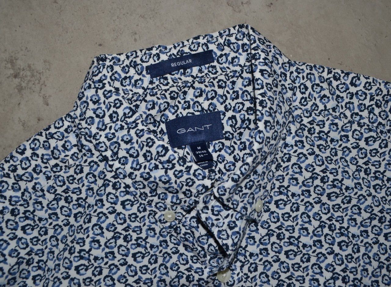Gant Gant Men’s Floral Print shirt Blue Size M Size US M / EU 48-50 / 2 - 7 Thumbnail