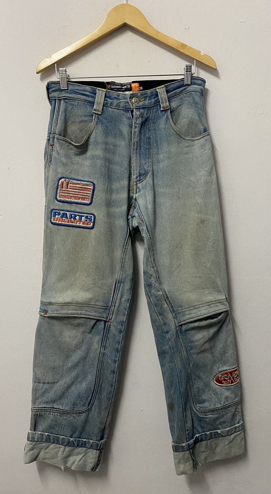 Other Vintage Icon Motosport Racing Anthem Pant Jeans Size US 30 / EU 46 - 1 Thumbnail