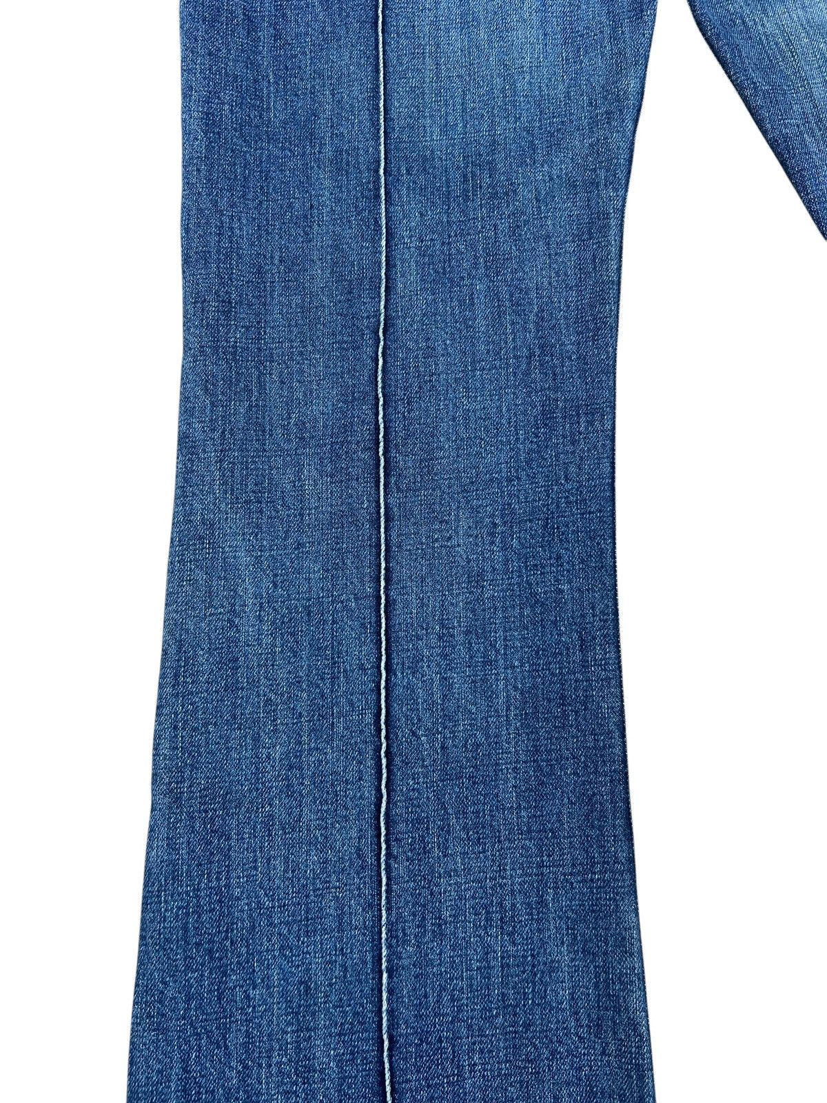Japanese Brand Obelisk Japan Faded Denim Bootcut Jeans Size 32" / US 10 / IT 46 - 14 Thumbnail